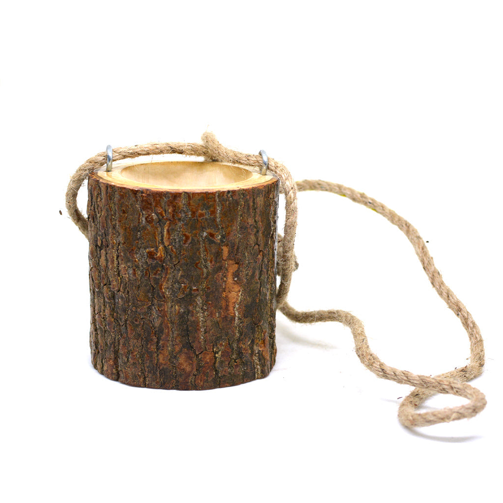  Timber Tambour Hanging Planter