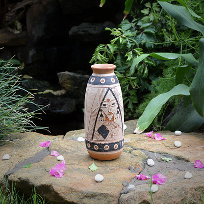  Towns Lady Terracotta Pot