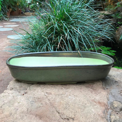  Chiselled Bonsai Ceramic Tray
