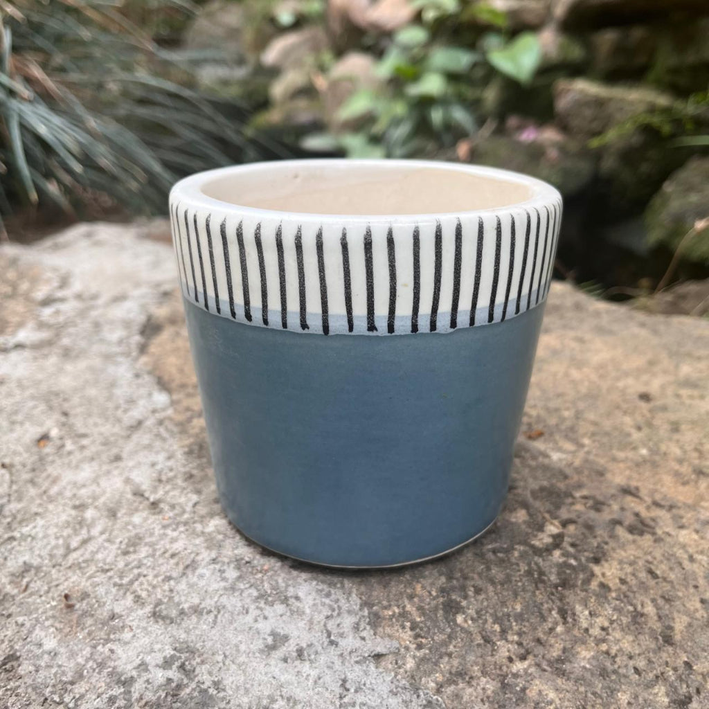  Coastal Edge Ceramic Pot