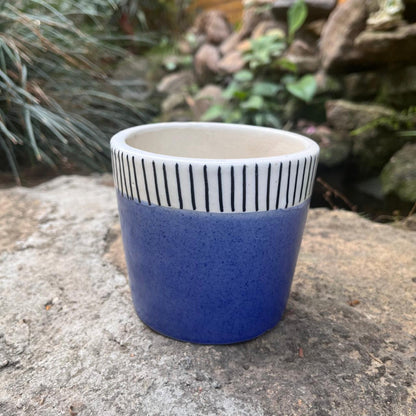  Coastal Edge Ceramic Pot