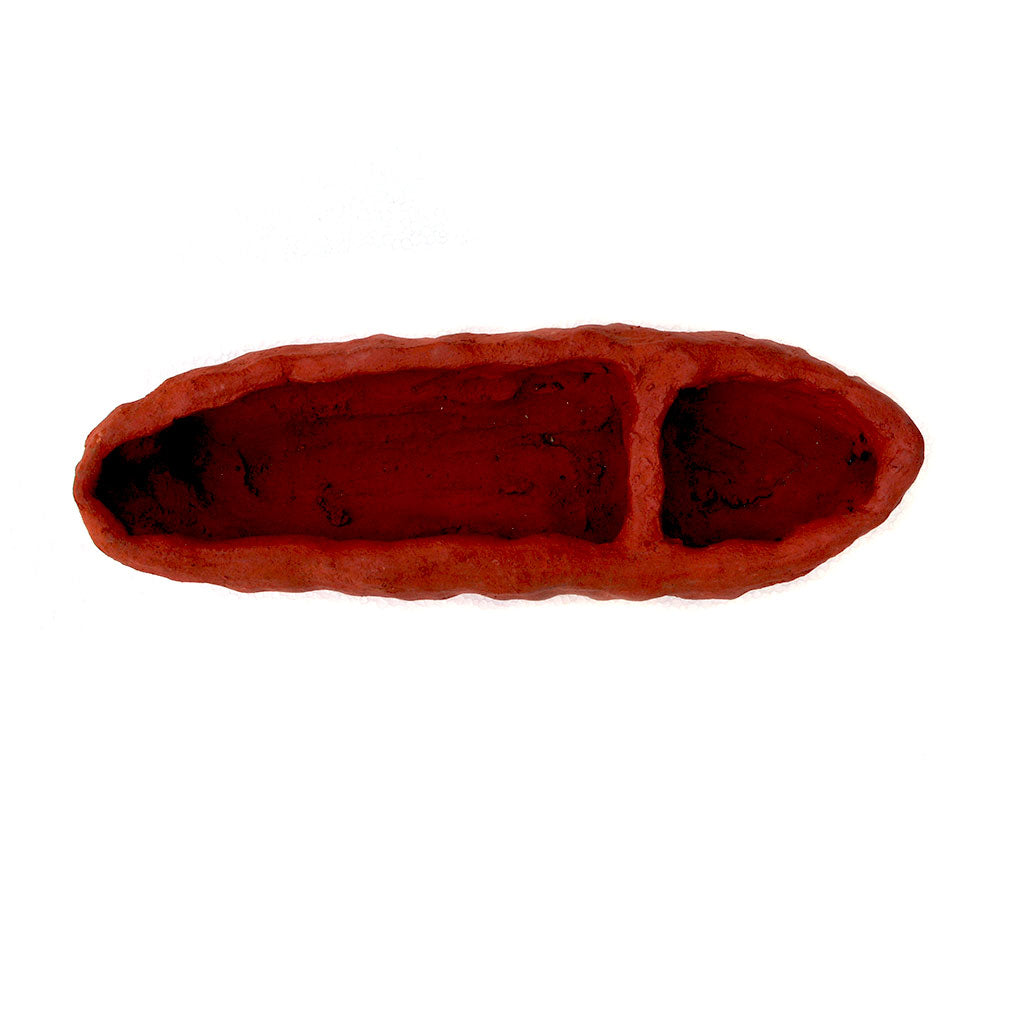  Crude Partitioned Rectangle Terracotta Pot