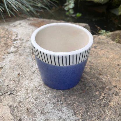  Coastal Edge Ceramic Pot