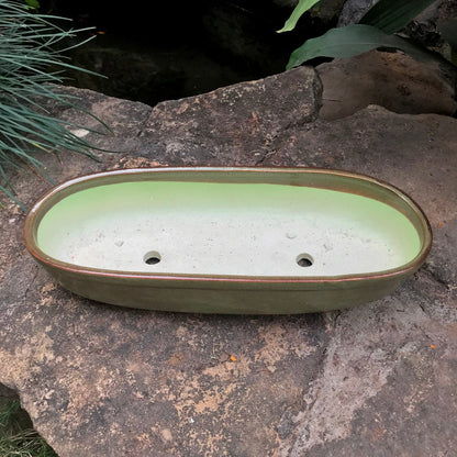  Chiselled Bonsai Ceramic Tray