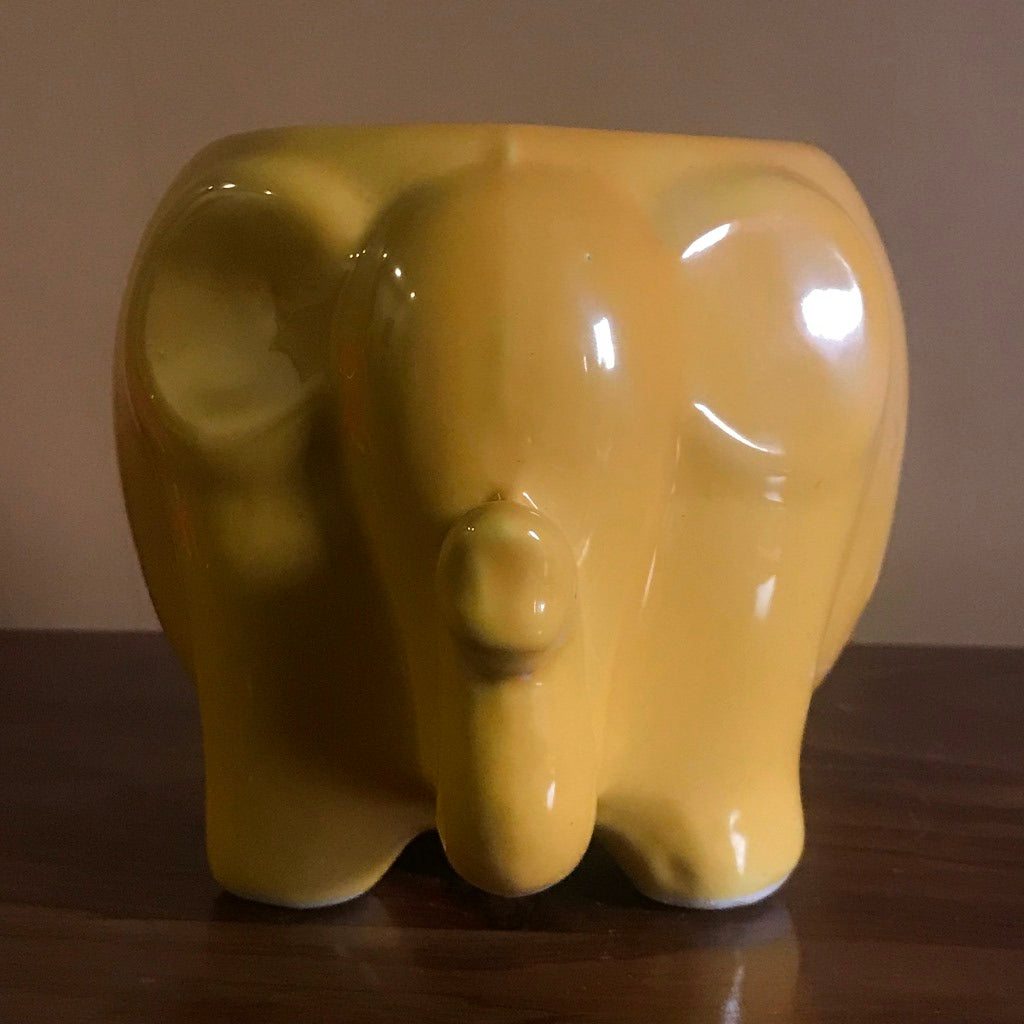  Royal Elephant Ceramic Planter