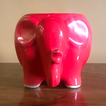  Royal Elephant Ceramic Planter