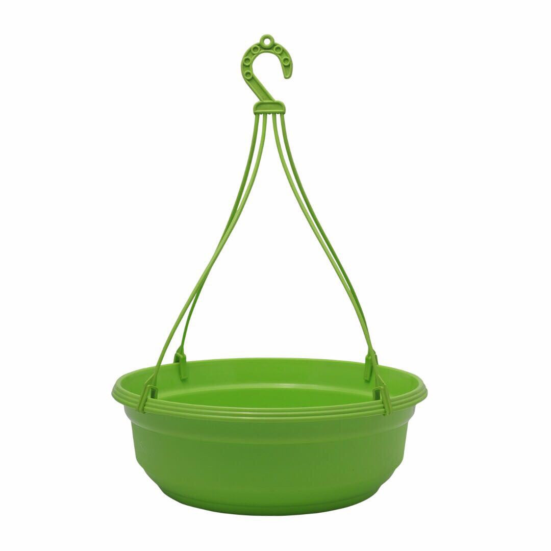  Set Of 3 : Hanging Green Pot