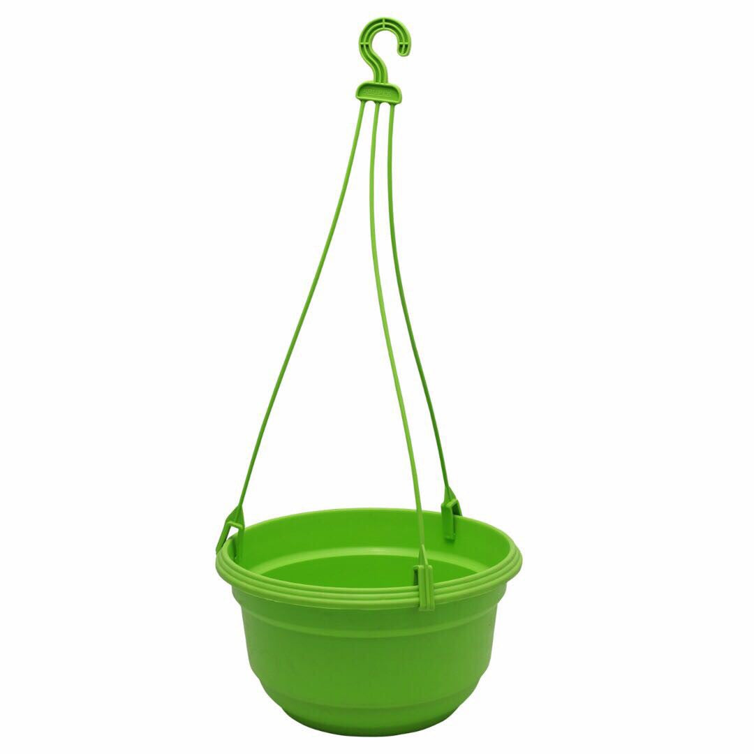  Set Of 3 : Hanging Green Pot