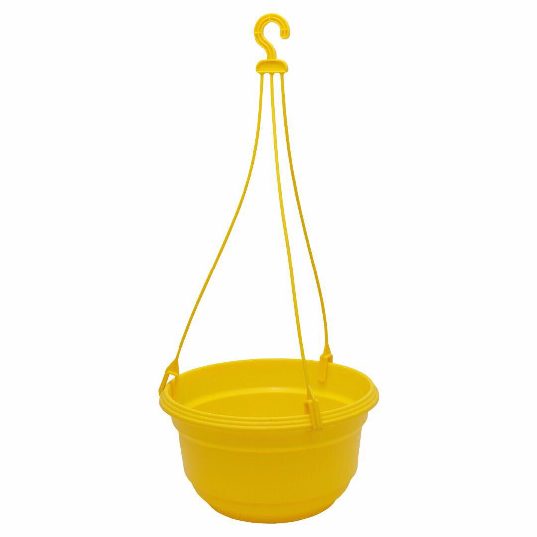  Set Of 3 : Hanging Yellow Pot
