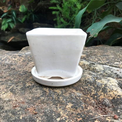  On The Move Ceramic Pot With Tray