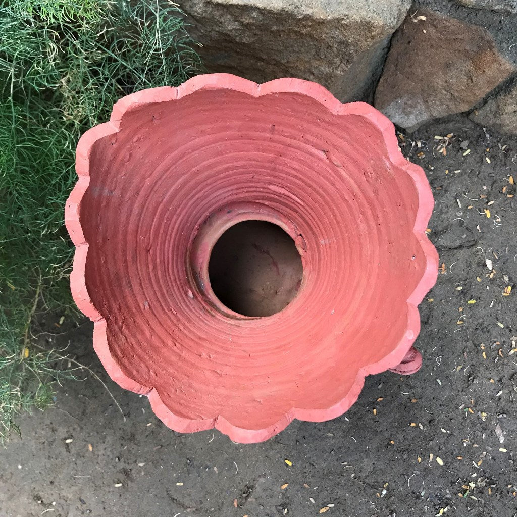  Peacock Terracotta Pot