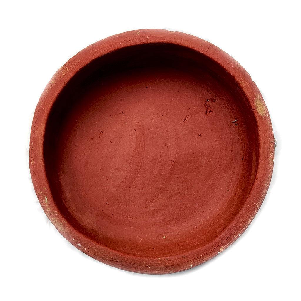  Set Of 2 Plain Circular Terracotta Pot
