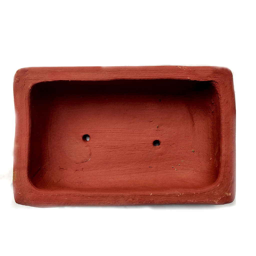  Set Of 3 Plain Rectangle Terracotta Pot