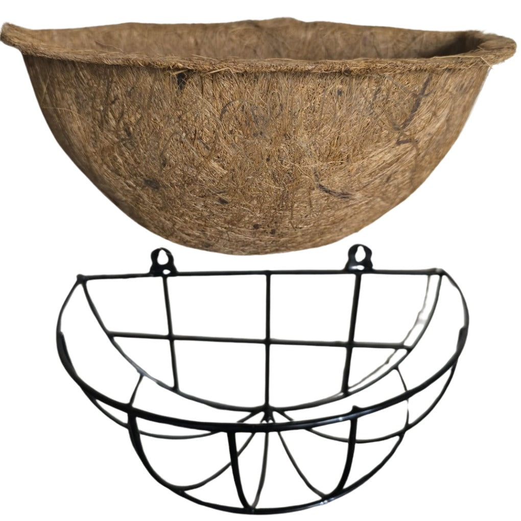  Coir Basket Wall Mounted-Set Of 2