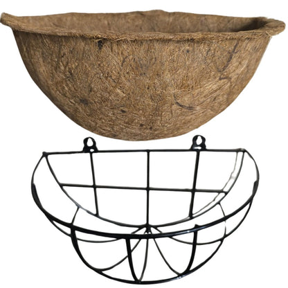  Coir Basket Wall Mounted-Set Of 2