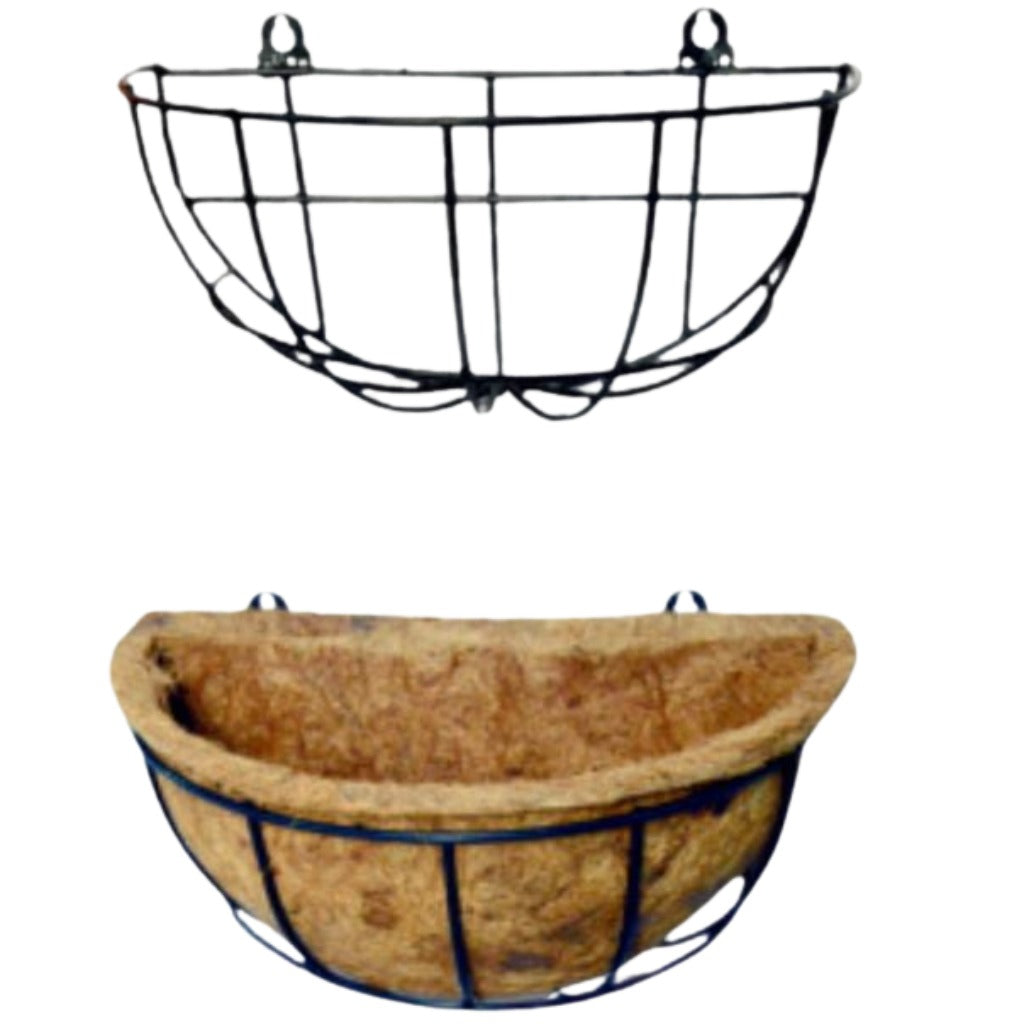 Coir Basket Wall Mounted-Set Of 2