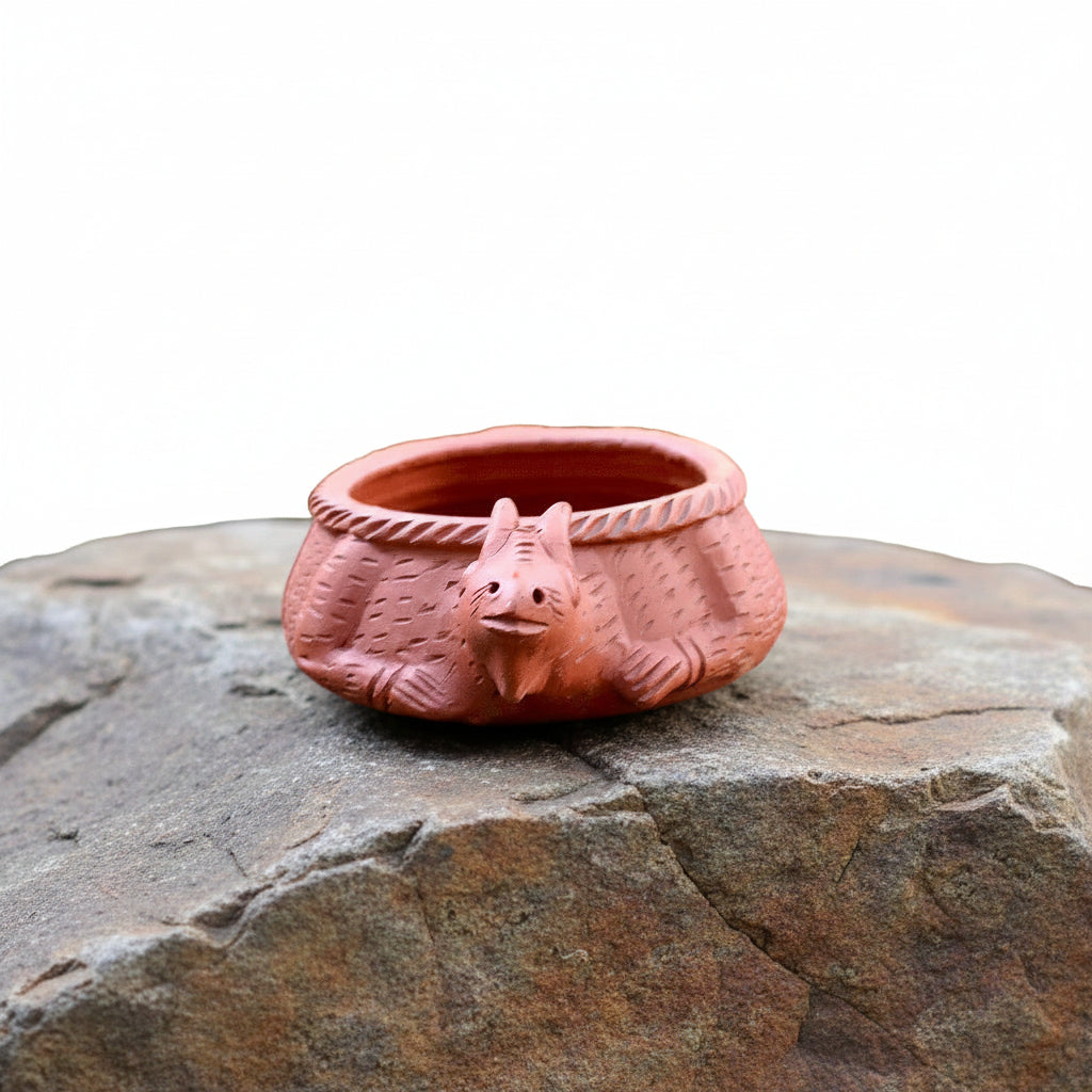  Terracotta Kangaroo Planter