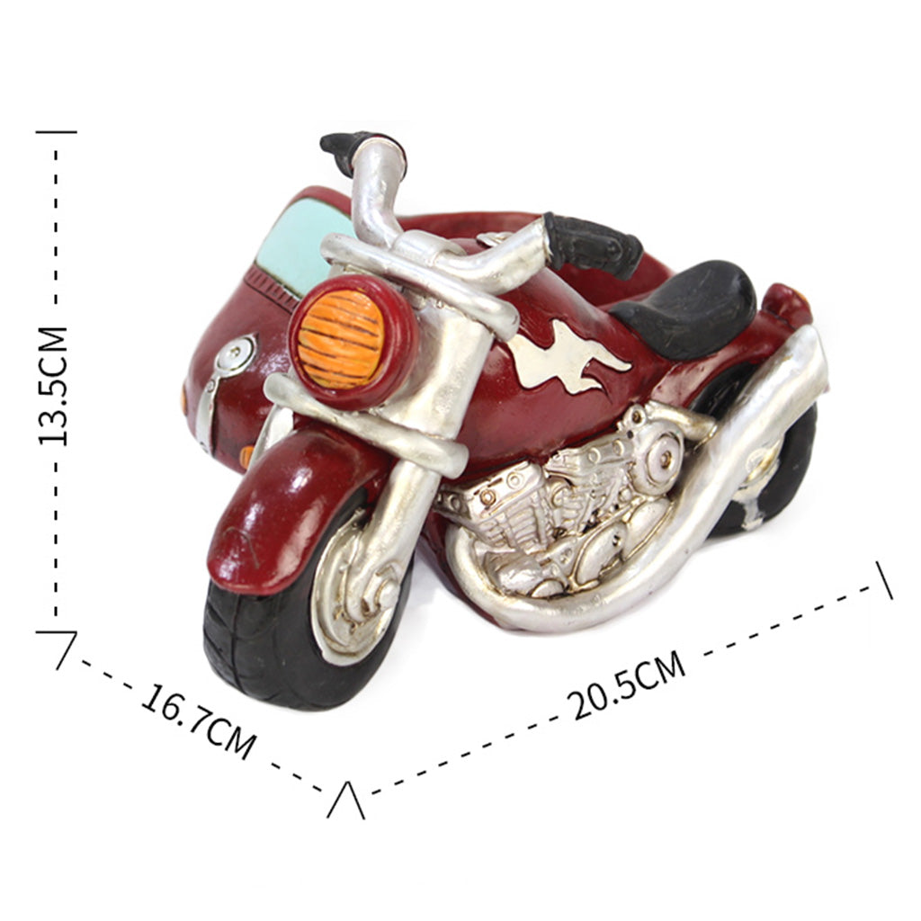  Racing Bike Resin Succulent Pot
