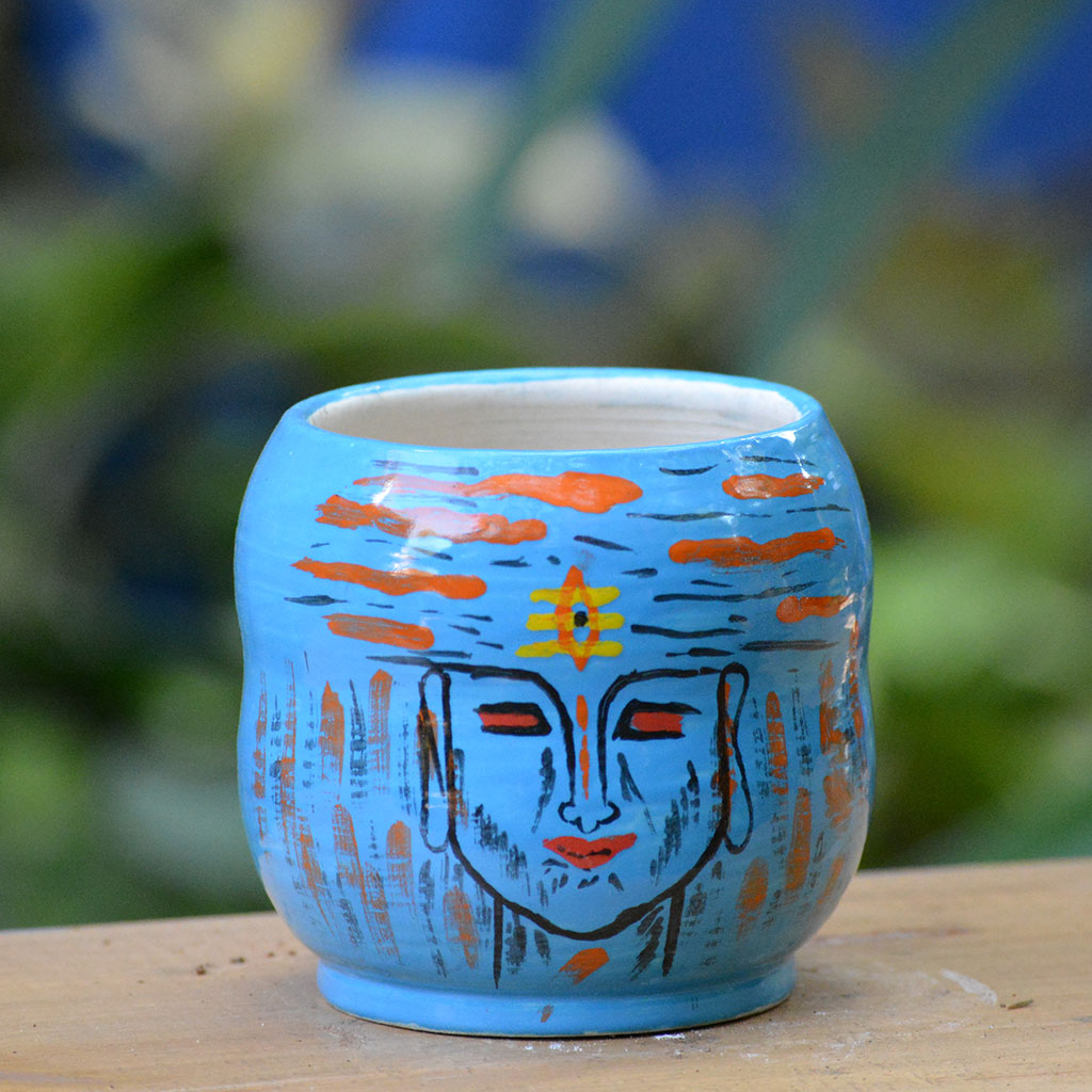  Spiritual State Ceramic Pot